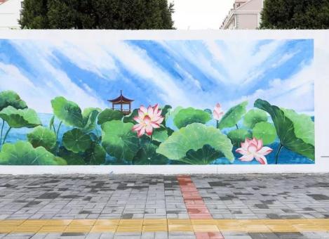 富宁墙绘施工材料制作工艺说明