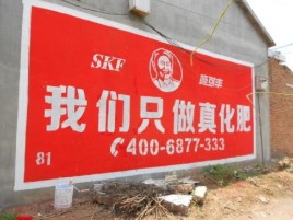富宁刷墙广告”蕴含了时代命题