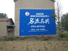 富宁墙体广告在乡镇、农村市场的媒体优势