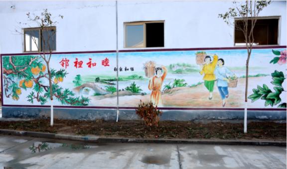 富宁乡镇文化墙 乡风文明焕发新活力