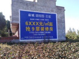 富宁墙体广告的好处