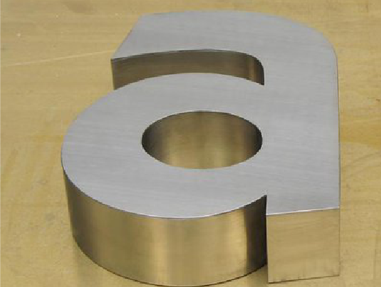 富宁不锈钢字制作介绍。