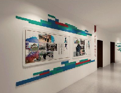 富宁企业文化墙用什么材料好？