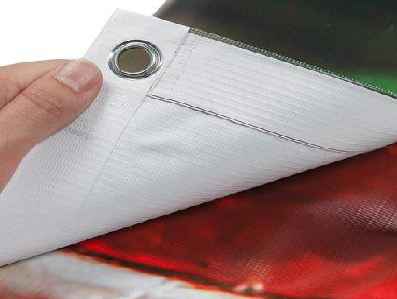 富宁喷绘和刀刮布的工艺区别。