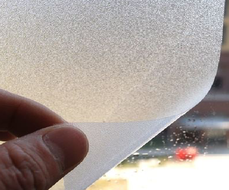 富宁玻璃门外面粘广告用什么材料好？